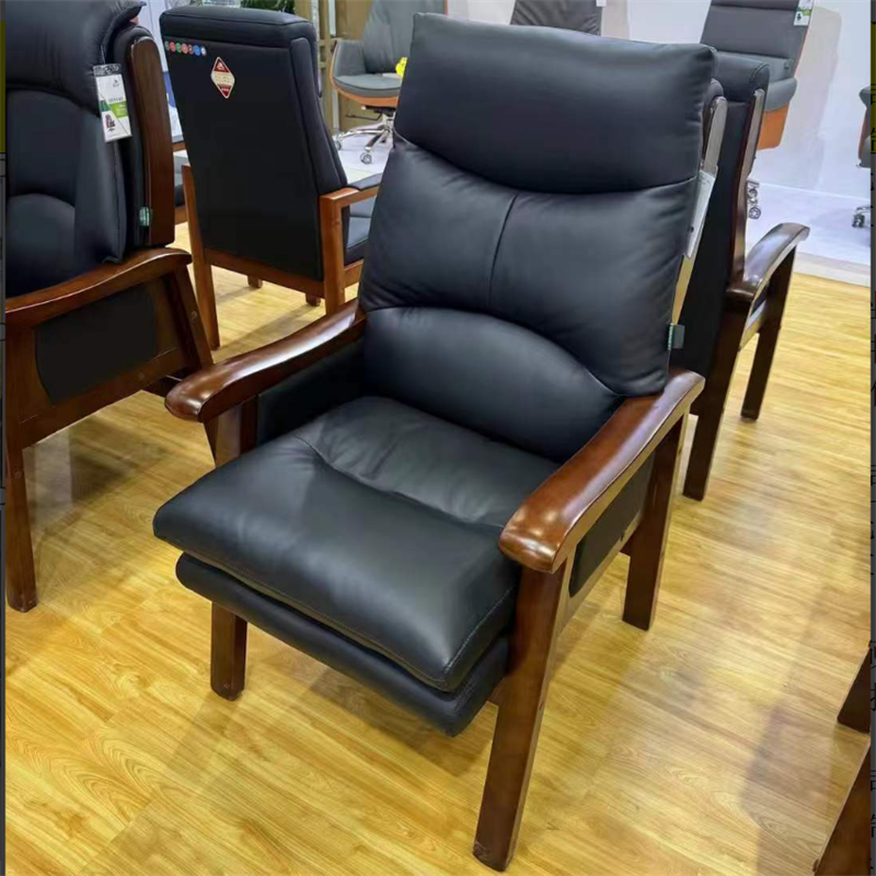 沃盛办公皮椅木椅老板椅高端木椅实木椅