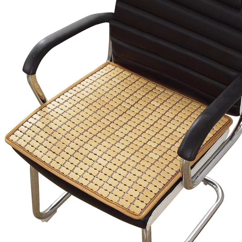 伊洛源 凉席坐垫竹垫 窄边50*50cm