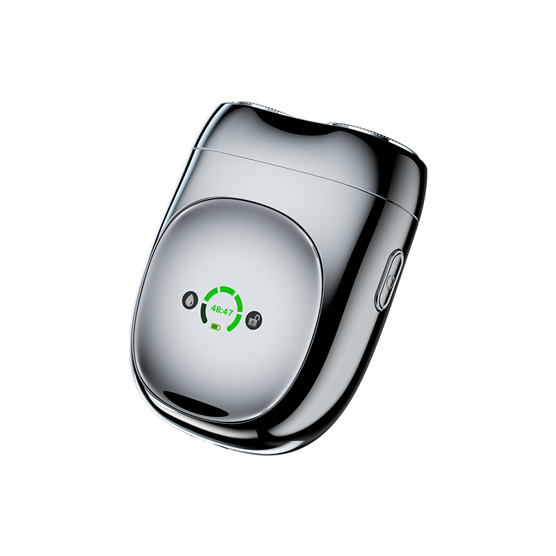 艾优Apiyoo 双头剃须刀Ti 流光银高清大图