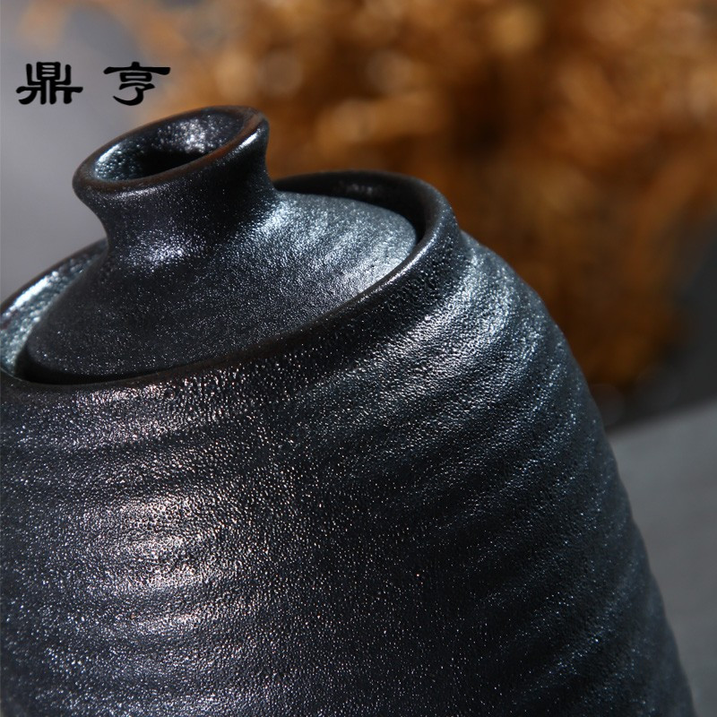 鼎亨温酒器暖酒壶烫酒炉 日式清酒酒具套装 陶瓷暖酒瓶酒杯 一壶