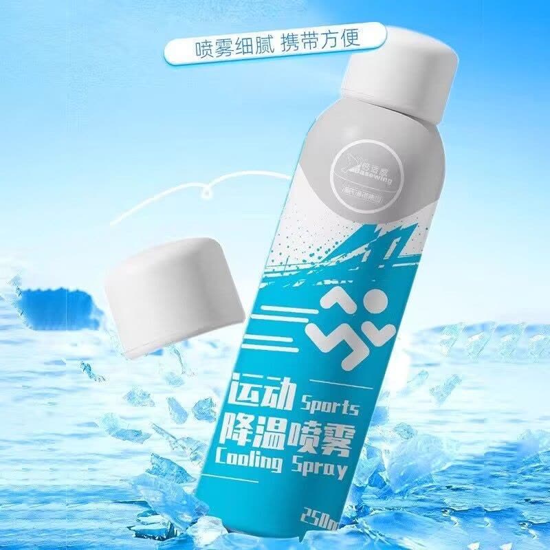 海诺倍适威 250ml装夏季物理降温冰爽冷感清凉运动喷雾户外运动解暑降温喷雾图片
