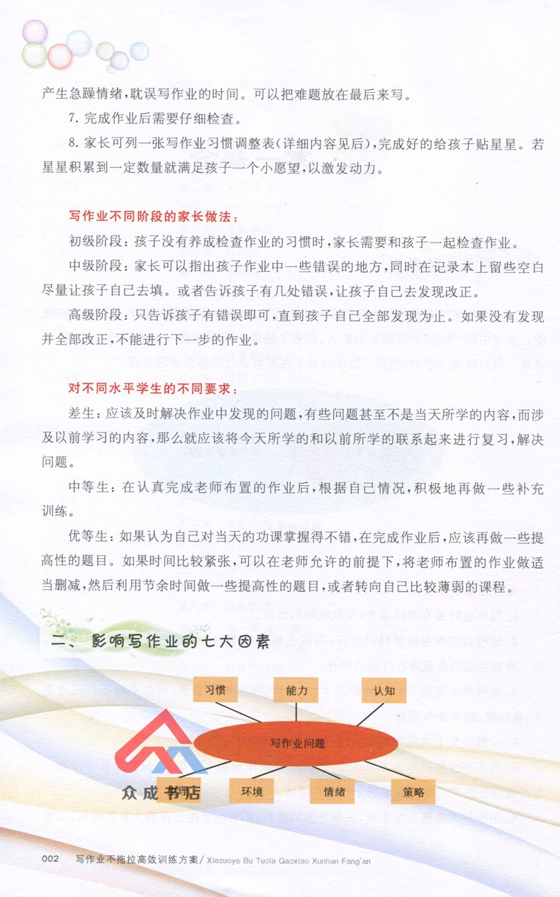 [正版] 写作业不拖拉 高效训练方案 40单元精华课程 家庭教育书籍 学习方法训练丛书 小学生学习能力培养书籍 汪俊 编高清大图