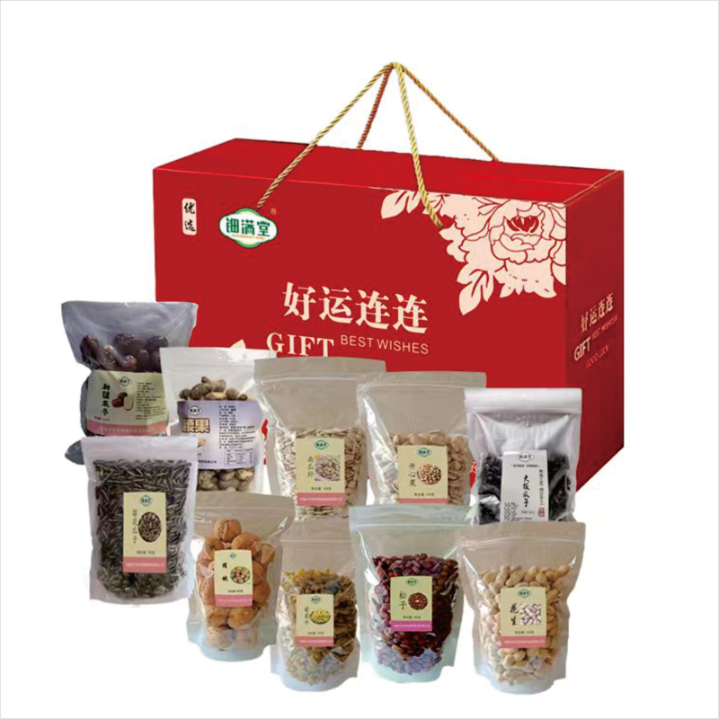 钿满堂米面油+坚果套餐T001/套高清大图