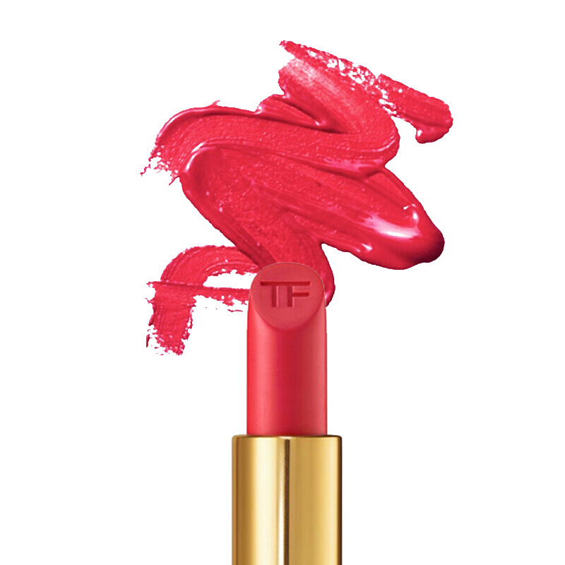 Tom Ford 汤姆福特口红烈焰炫彩幻魅唇膏 金管黑管白管防水显色 3g 08#FLAMINGO 法国进口