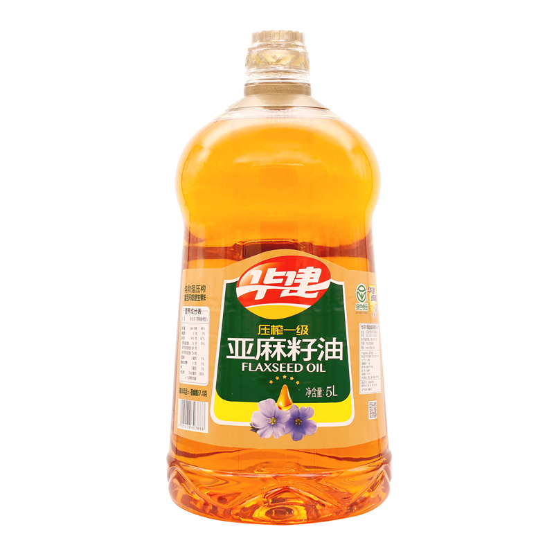 华建诚鑫 压榨一级亚麻籽油5L