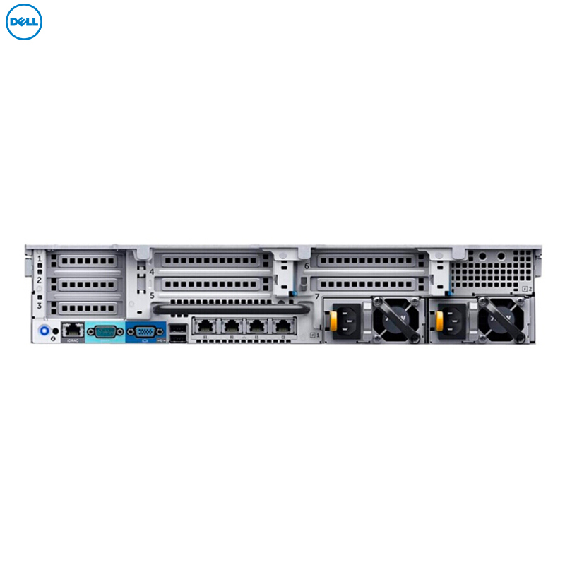 戴尔(Dell)R730服务器(E5-2630v4*2 16G*2 600G*4 DVDRW 冗余 滑动导轨 电缆)