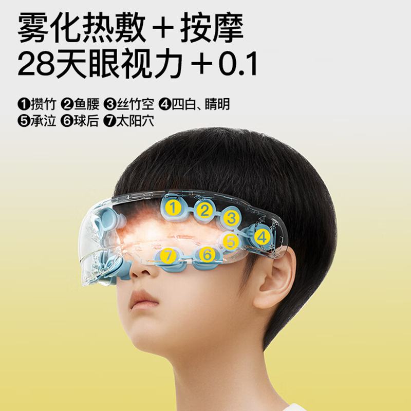 PGG 儿童眼部按摩仪E5 蓝黄色(单位:台)高清大图
