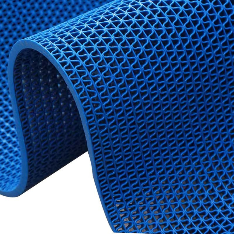 温馨 镂空地垫 蓝色4mm*0.9m*15m 卷高清大图