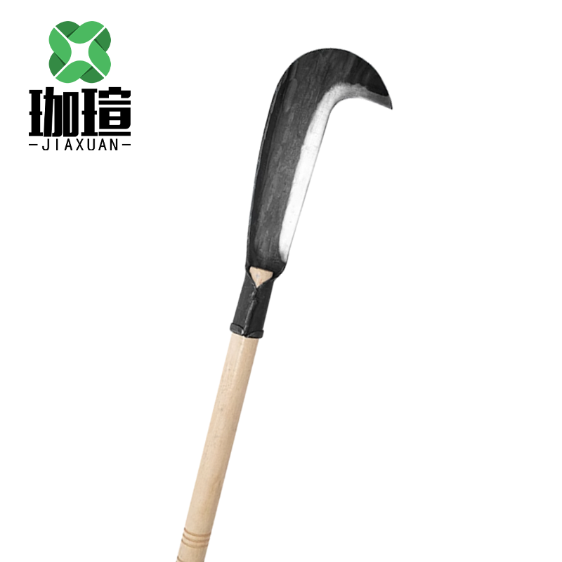 珈瑄 镰刀 农用割草开路镰刀除草割稻谷镰刀打麦打草镰刀 弯头 单位:把高清大图