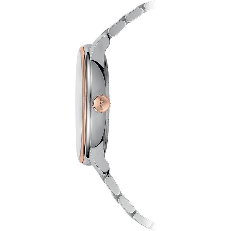 Mido瑞士男表 Baroncelli Heritage系列轻盈纤薄时尚商务自动机械腕表高清大图