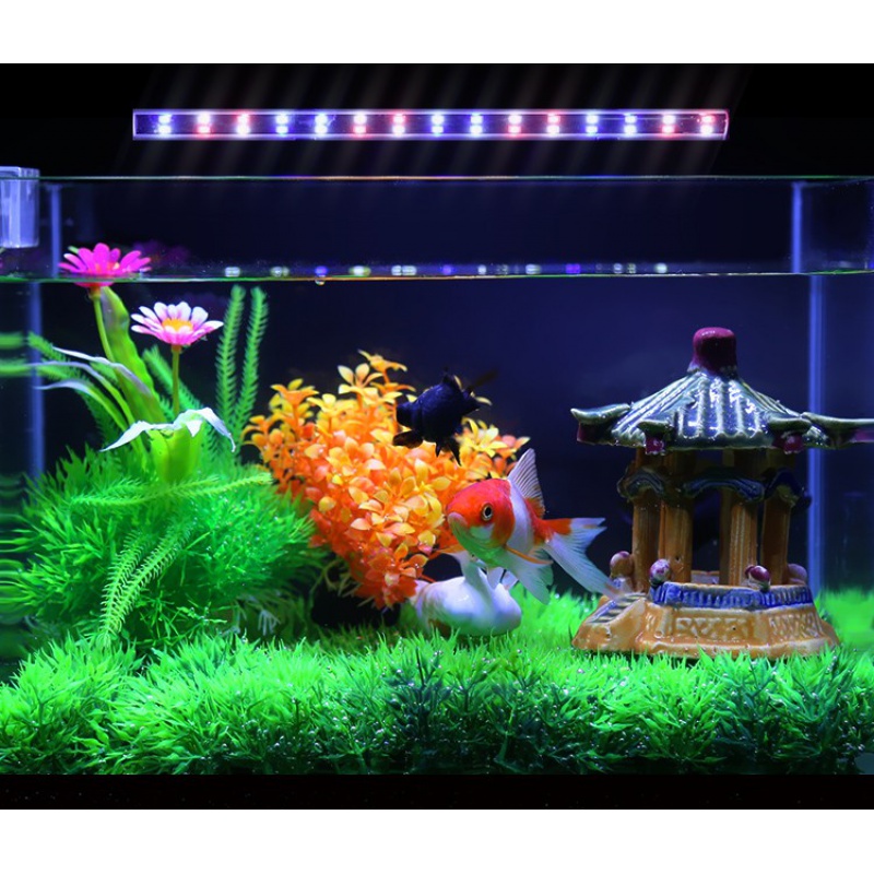 鱼缸水族箱 家用客厅办公室懒人免换水造景创意玻璃中小型金鱼缸高清大图
