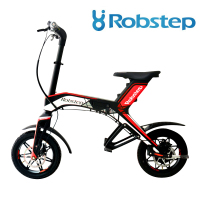 易步科技Robstep X1折叠电动车14寸仿生设计智能锂电48v 7Ah蓝牙屏显城市代步车30KM载重120KG