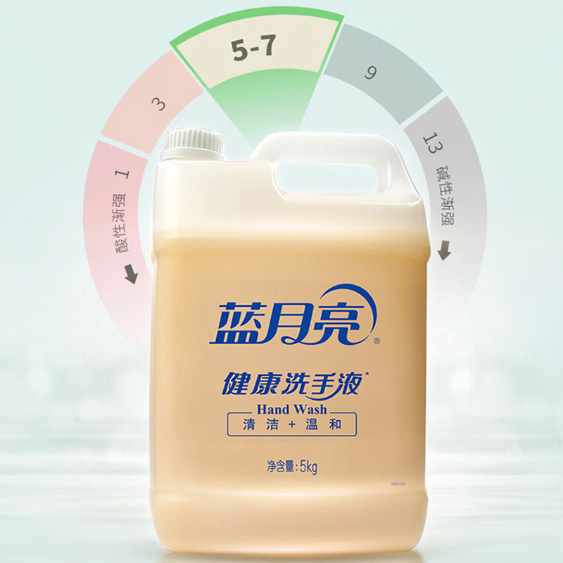 蓝月亮洗手液5kg*3桶泡沫丰富温和洁净80000571(包装随机)高清大图