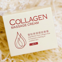 【买2送1】莱蔻骨胶原调理按摩膏80g 脸部按摩膏男女去角质去黑头补水保湿亮肤面部身体调理乳美容院用护肤品
