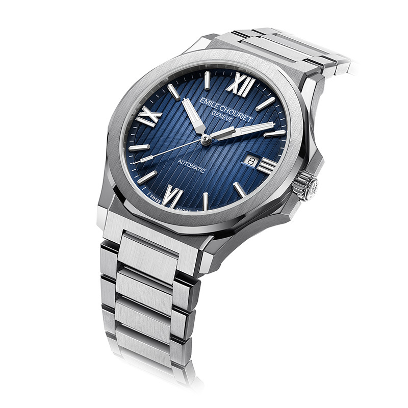 emilechouriet瑞士艾米龙表挑战者冰峰系列男士机械表081172g66n86