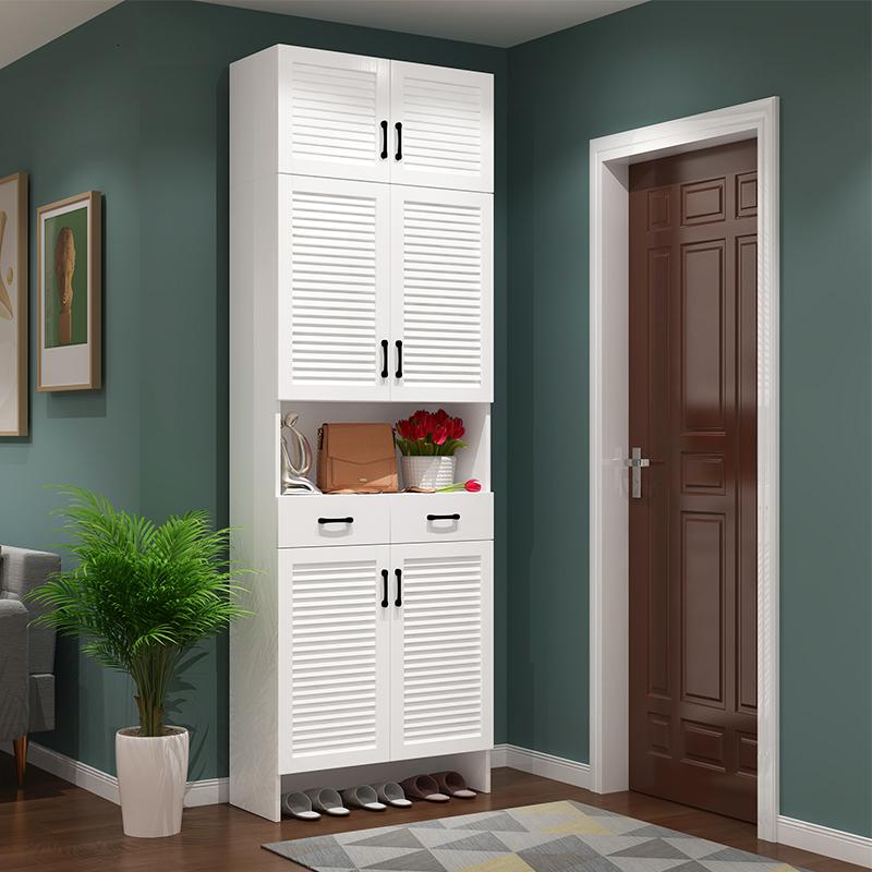 森美人现代鞋柜定制简约厅柜客厅储物玄关柜隔断进鞋柜组合高清大图