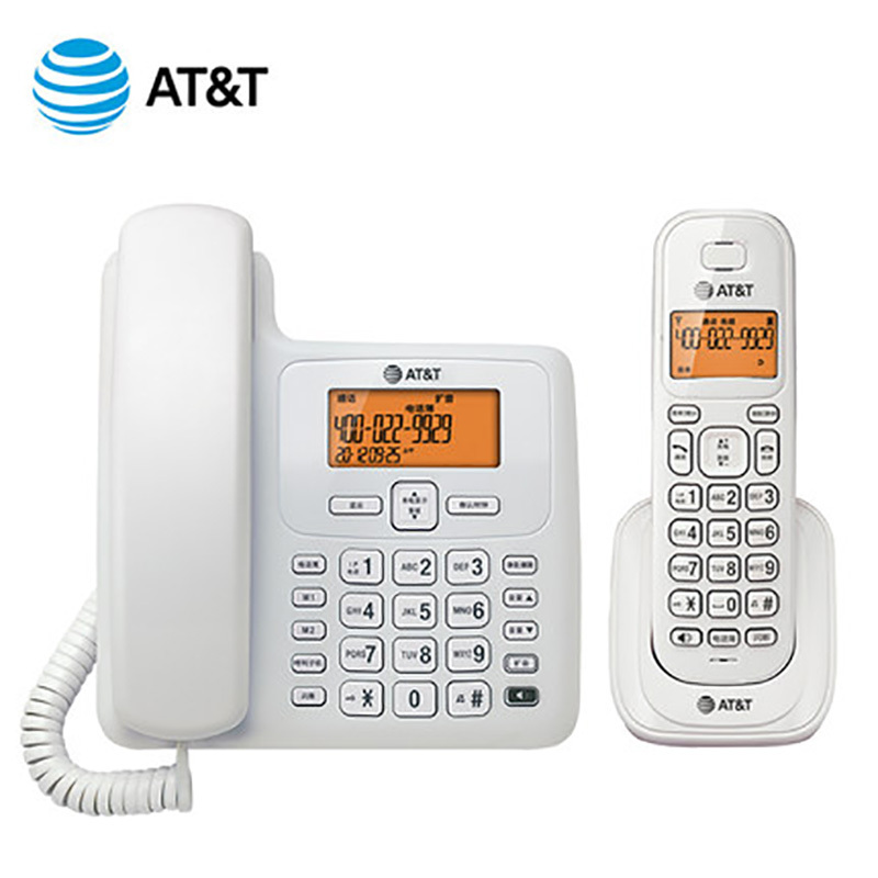 企购优品美国AT & T 数字无绳字母电话机34109