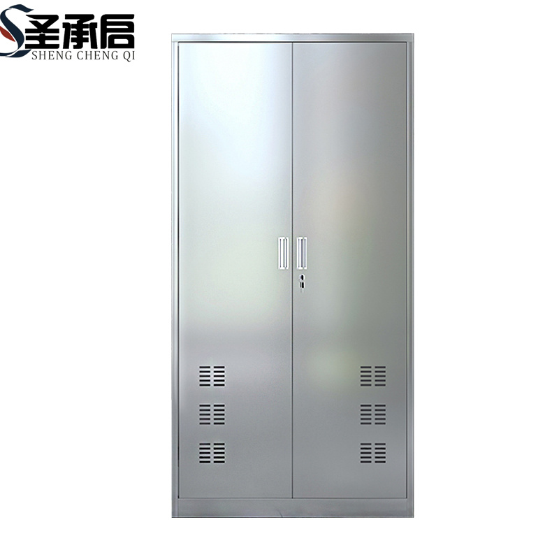 圣承启 不锈钢洁具柜 双门 台高清大图