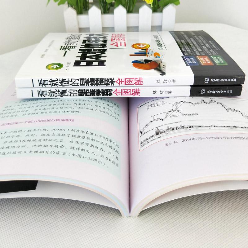 [正版]全4册 新手炒股快速入门与操盘技法+一看就懂的股市涨停密码+短线跟庄+日本蜡烛图技术 从零开始学炒股入门教程书高清大图