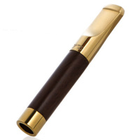 ZOBO正牌烟嘴过滤器循环型可清洗粗细两用男女士滤嘴香菸烟具 黑檀木