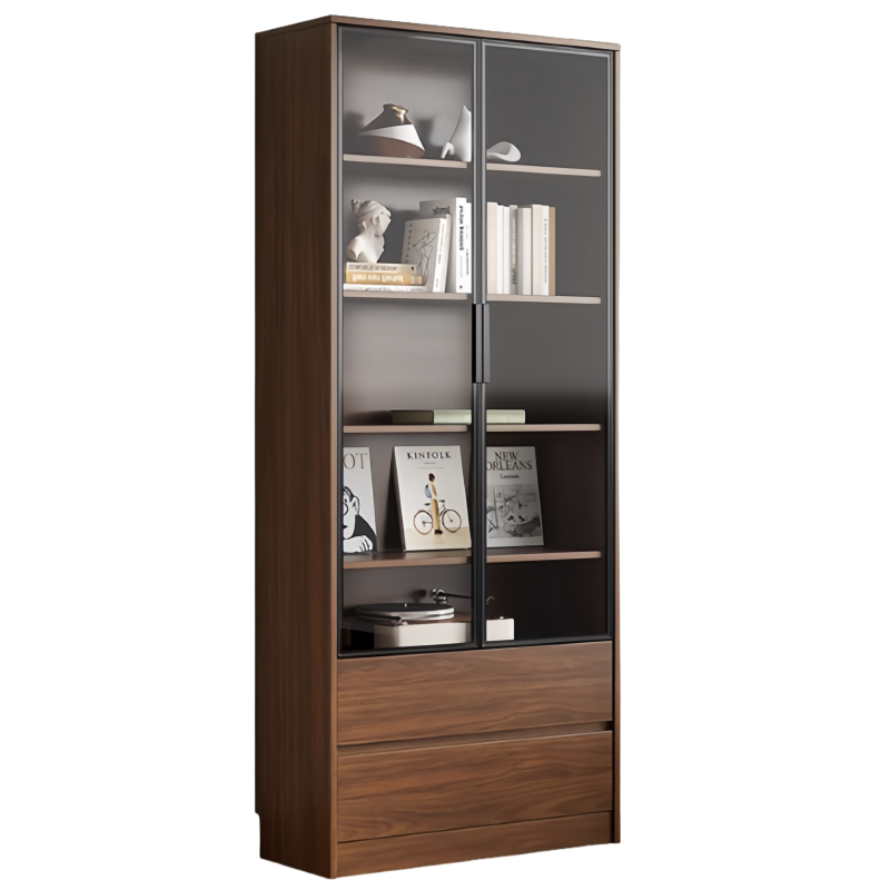 芙首泰书柜双门双抽830*350*2000mm个高清大图