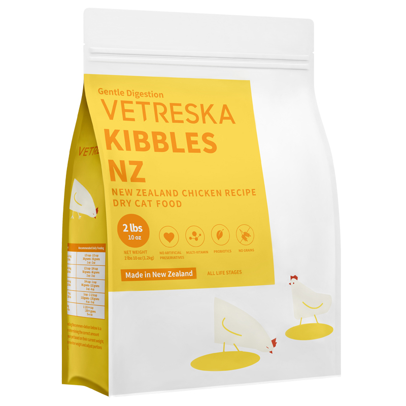 未卡猫粮 新西兰猫粮散养鸡配方1.2kg 鸡肉味