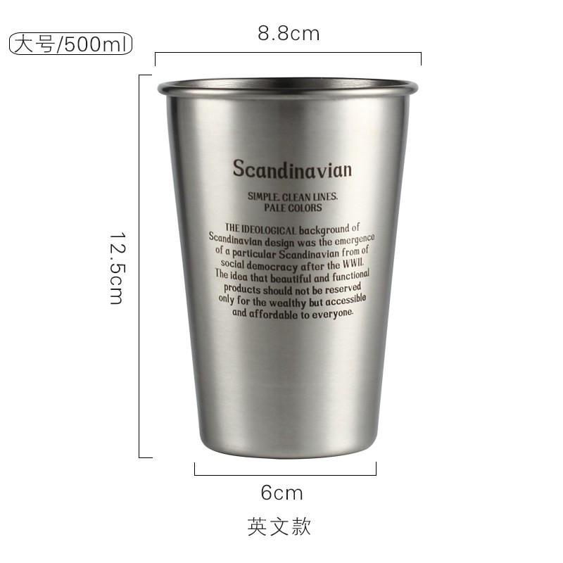 欧式不锈钢洗漱杯创意漱口杯刷牙杯牙杯情侣牙刷洗漱杯