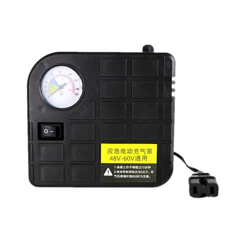 包邮 电动车通用型充气泵48V60V72V96 打气泵 电瓶车打气筒