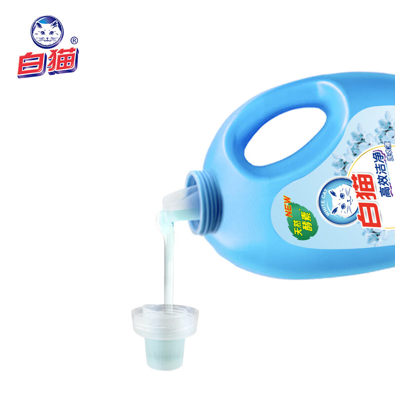 白猫高效洁净洗衣液3kgC23150302/1高清大图