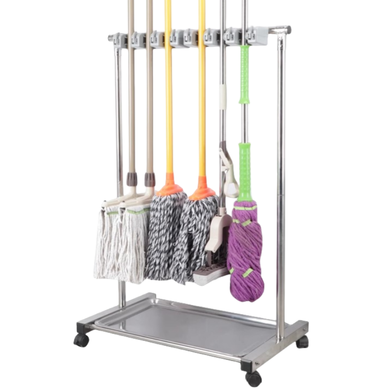 指臣 不锈钢拖把架高清大图