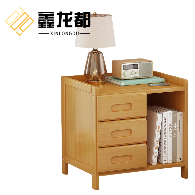 鑫龙都床边柜40cm个高清大图