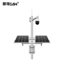 册视太阳能4g监控系统GB28281协议140w太阳能 4g-140w套