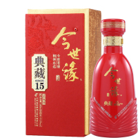 【酒厂自营】今世缘41.8度白酒典藏15 500ml单瓶装 婚宴