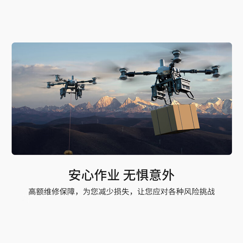 大疆无人机 FlyCart100保险[保额内不限次数免费维修]FC100关怀计划基础版1年 提货卡高清大图