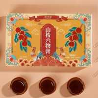 买一发三固本堂山楂六物膏(凝胶果冻)420g小零食果冻布丁制食品独小包装