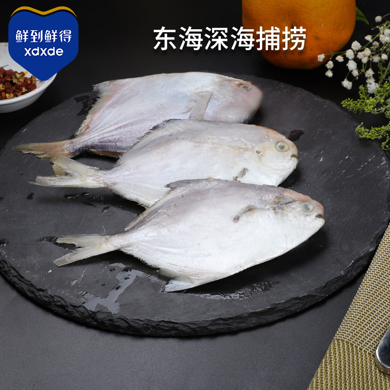 鲜到鲜得 东海鲳鱼-400g*4联包高清大图