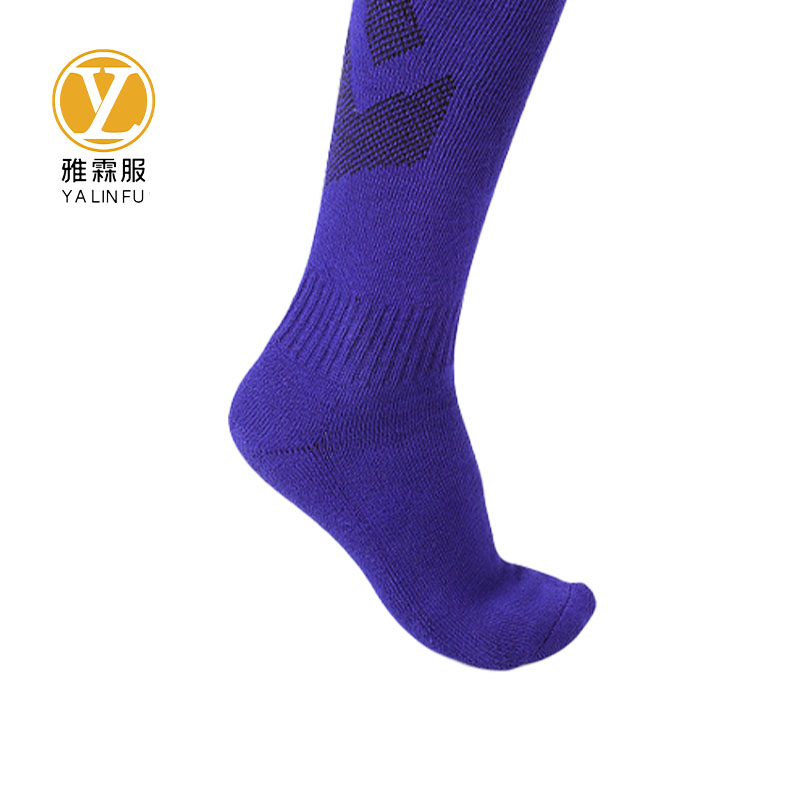 雅霖服 足球袜男长筒过膝防滑袜子成人YLFWZ104016双高清大图