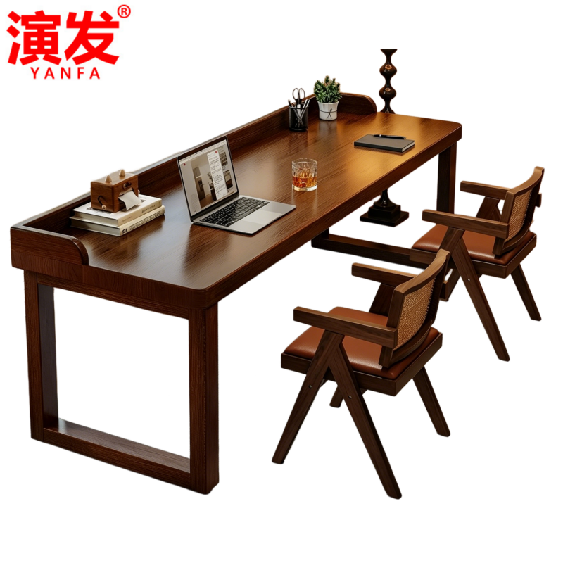 演发 电脑桌120*70cm+椅*2 套
