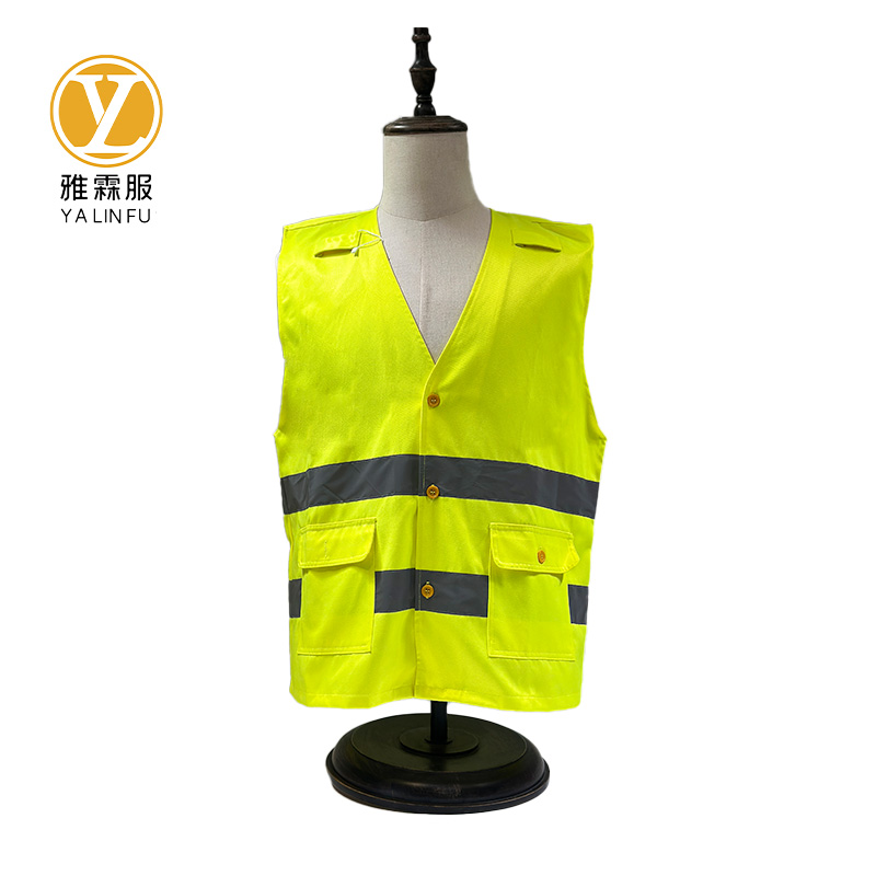 雅霖服 高可视性防护服马甲可定制YLF-2630 件高清大图
