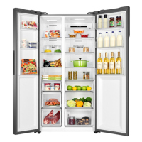 【二手99新】 Haier/海尔 BCD-600WDCD 600升风冷无霜变频对开门冰箱干湿分储