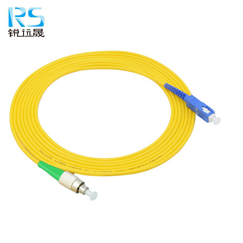 锐远晟 单模光纤尾纤SC/PC-FC/APC-10m 10根/包高清大图