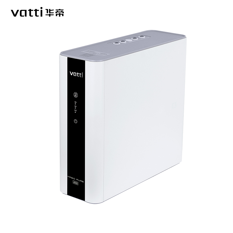 华帝(vatti) V25-400净水机 400G大通量即滤即饮 智能冲洗 小体积 换芯提醒 自主换芯 3支滤芯高清大图