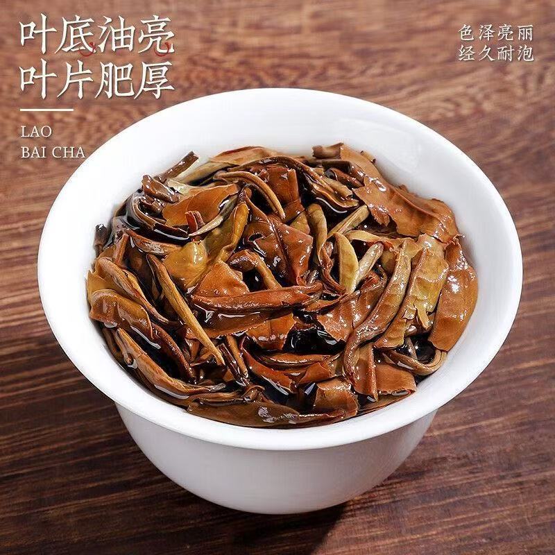莲裕 白茶一级250克桶高清大图
