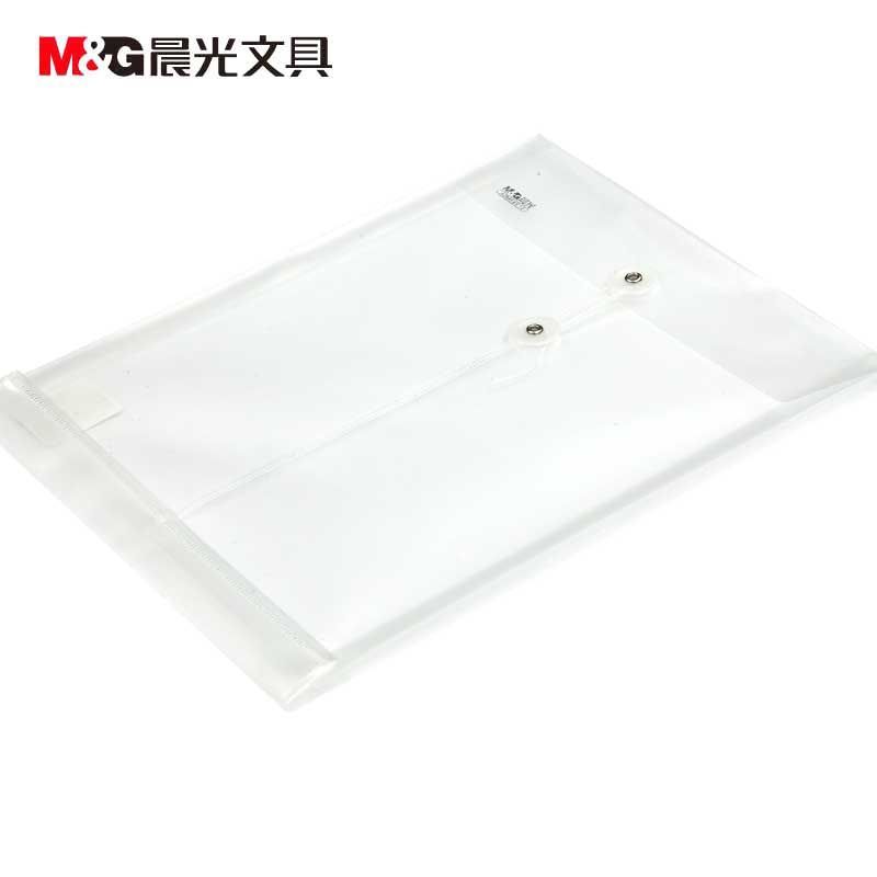 晨光 M&G 缠绳档案袋 ADM94518A A4 (透明白)