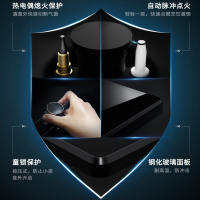 生活好太太 燃气灶台嵌两用灶煤气灶双灶煤气炉钢化玻璃面板防滑炉架燃气炉台式灶具节能JZY-988B (天然气)