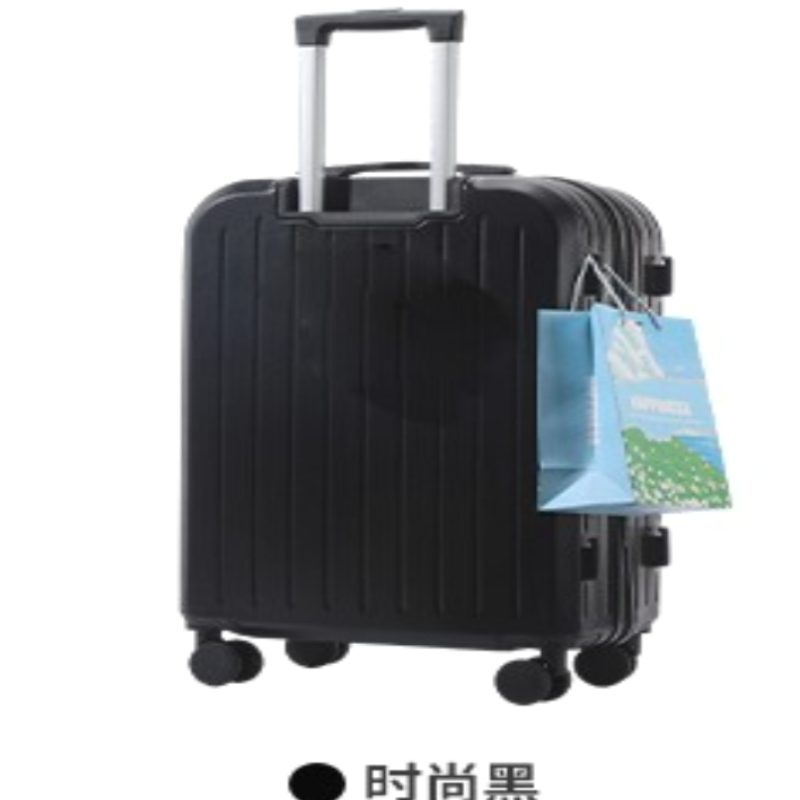 WRC恬美伴侣拉杆箱W-MF001 黑色,24 英寸高清大图