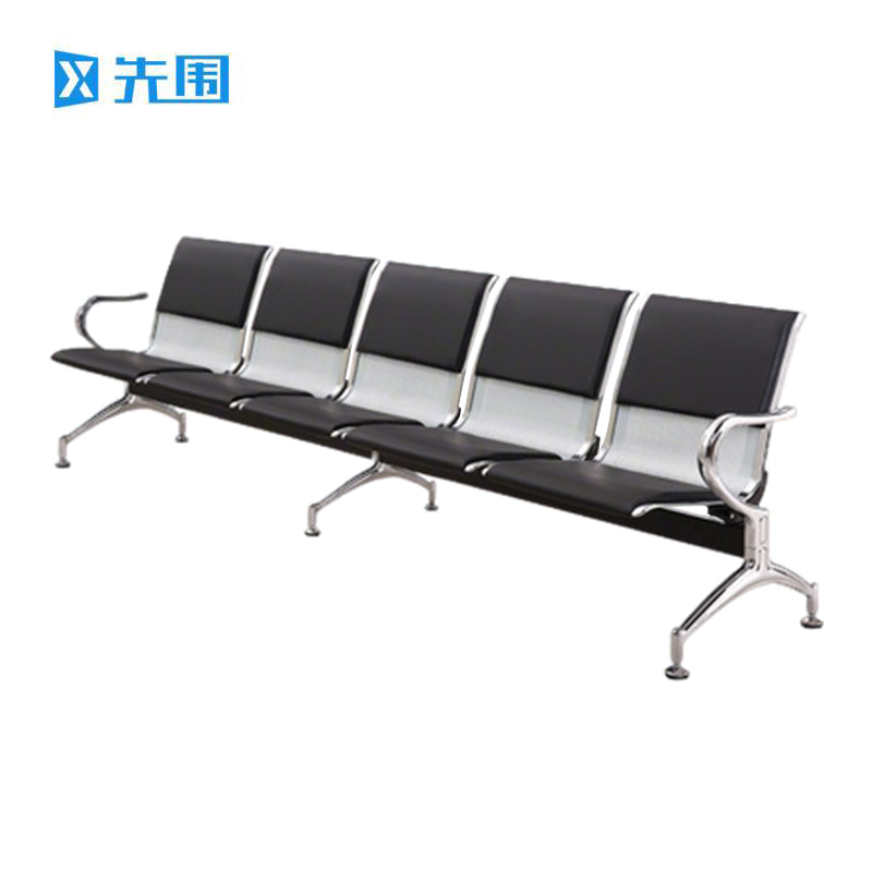 先围 排椅 五人位坐垫款2900*650*780mm 组高清大图