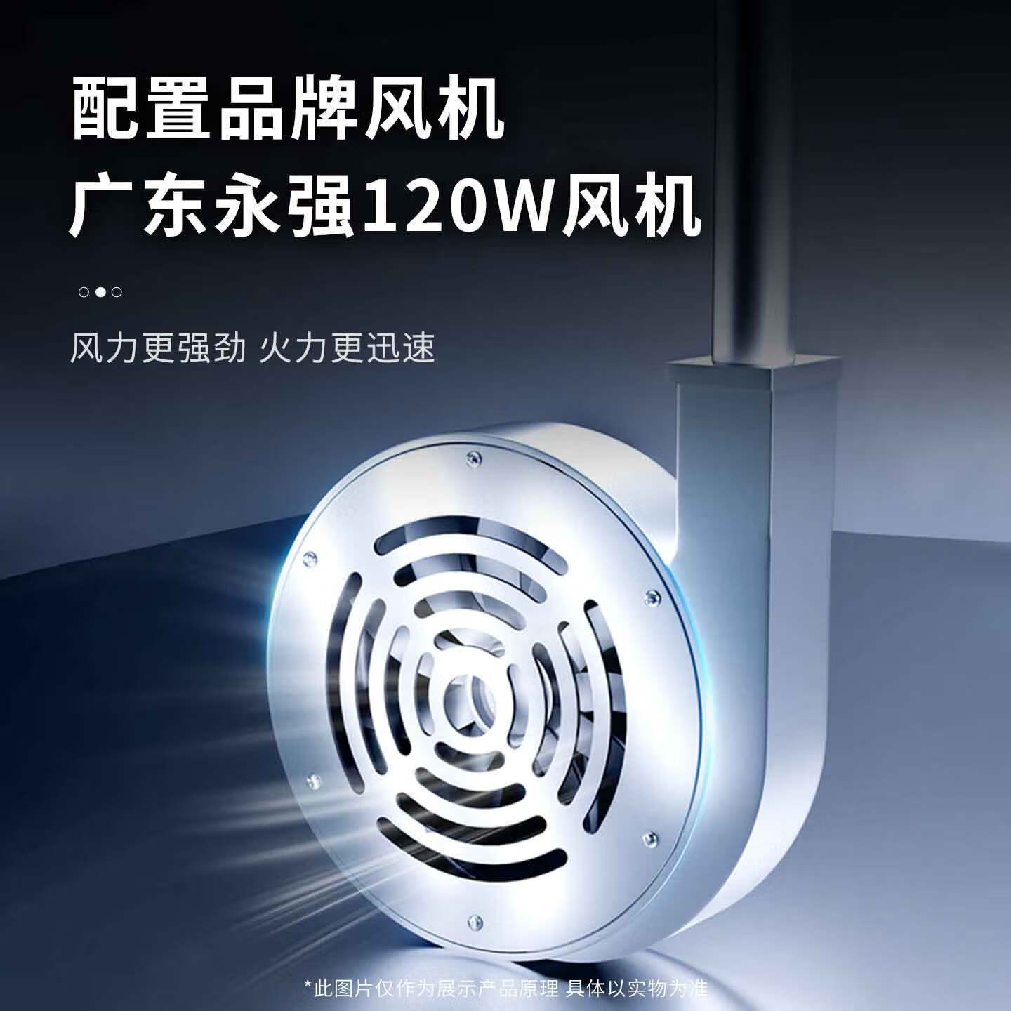 汇泉商用高效节能燃气灶 SZCT52/104A-C21 240W强劲动力智能设计高清大图