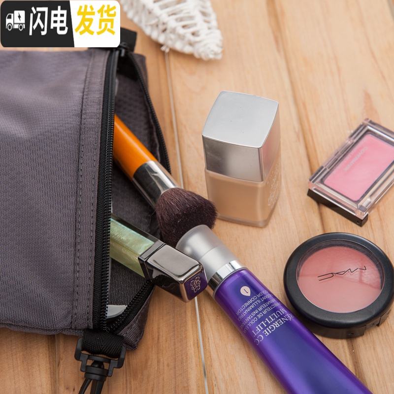 三维工匠韩国多功能化妆包大容量防水洗漱包旅行出差便携化妆收纳袋收纳包高清大图
