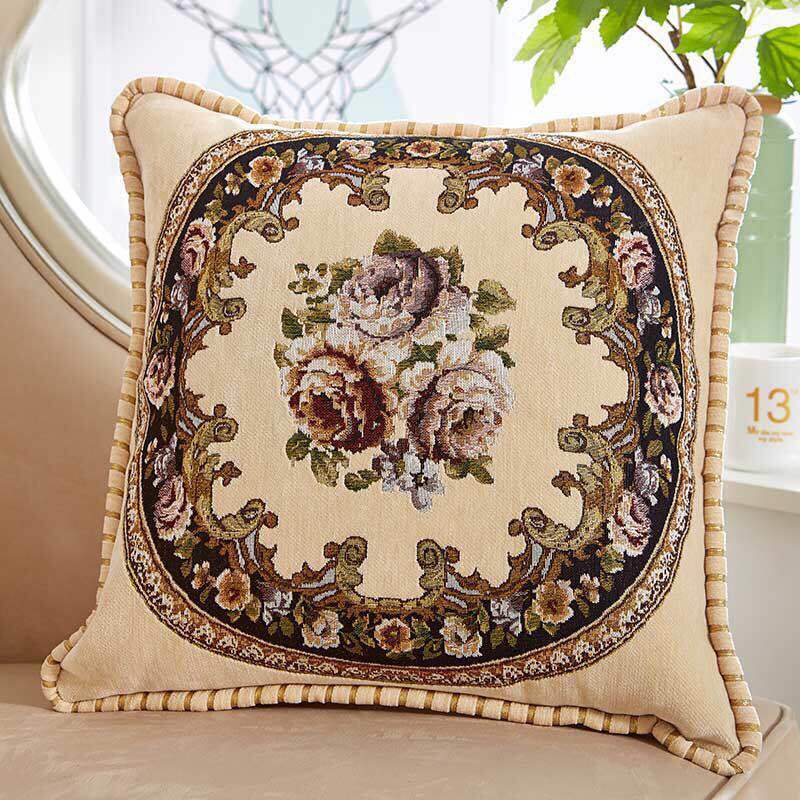 欧式沙发抱枕厅汽车抱枕靠垫腰靠抱枕
